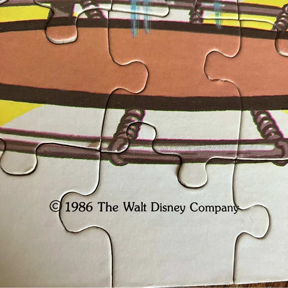 1986 Disney Mickey & Minnie‎ Mouse Puzzle Set